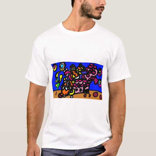 Camiseta Peixes-palhaço adoram  (Frente)