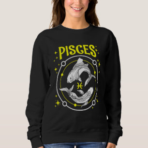 Camiseta Peixes Peixes Horoscópio Sinal Zodiodónico