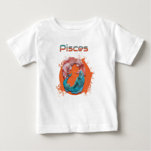 Camiseta Peixes Peixes Zodíaco Horóscopo Signo de Água Astr