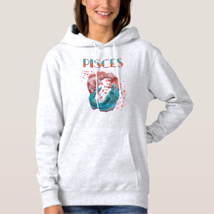 Camiseta Peixes Peixes Zodíaco Horóscopo Signo de Água Astr