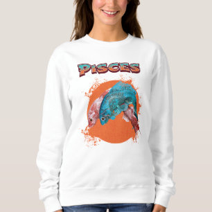 Camiseta Peixes Peixes Zodíaco Horóscopo Signo de Água Astr