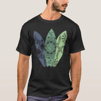 Camiseta Peixes Pescam Sinal Zodiac Surfboard Horósc