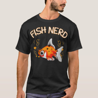 Camiseta Peixes Que Conservam Nerd De Peixes Caprino Sobrev