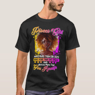 Camiseta Peixes Queens Nascer de 19 de fevereiro a 20 de ma