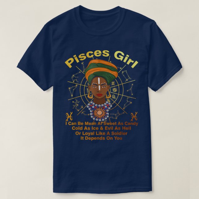 Camiseta Peixes Rainha Doce Como Aniversário De Doces Para  (Frente do Design)