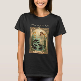 Camiseta Peixes Sagrados do Poço de São Dwynwen no País de