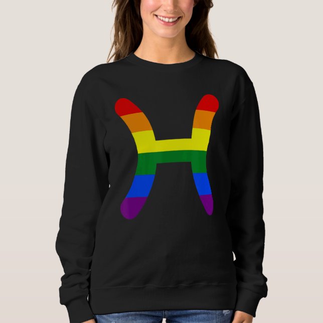 Camiseta Peixes Sinal de Zodiac Lgbt (Frente)