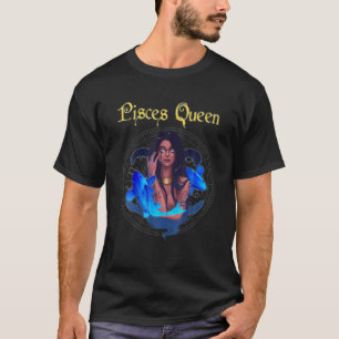 Camiseta Peixes Sinal Rainha Zodiac