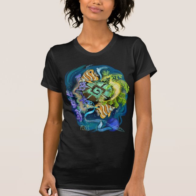 Camiseta Peixes - Sinal Zodiac (Frente)
