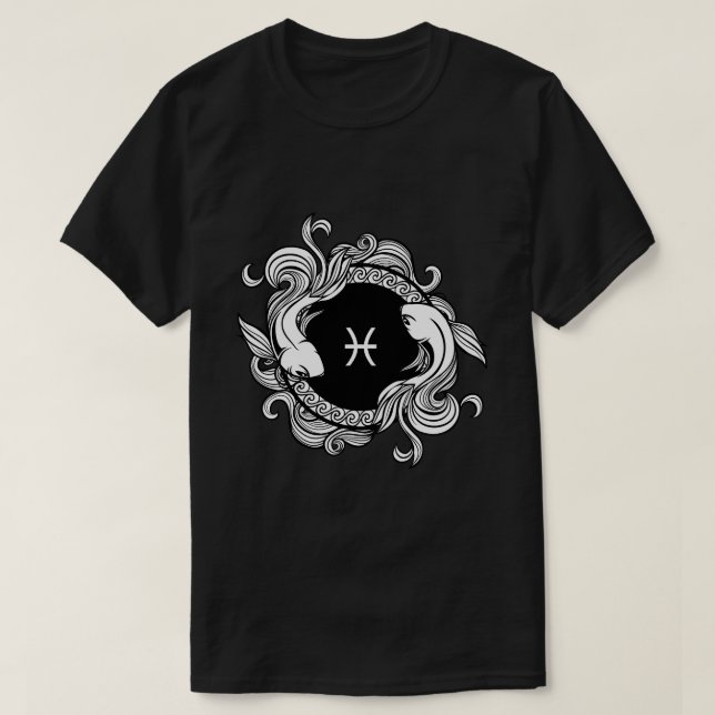 Camiseta Peixes - Sinal Zodiac (Frente do Design)