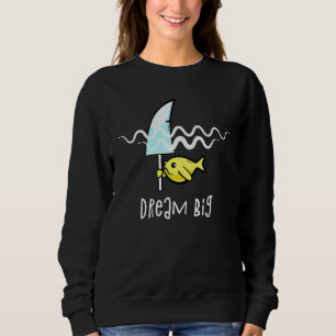 Camiseta Peixes Sonhando Grande Novidade Gráficos Legal Cit