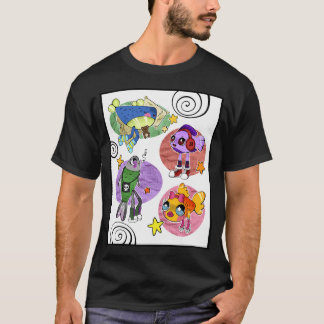 Camiseta Peixes Tontos Em Sapatos