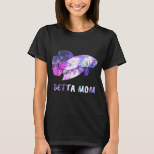 Camiseta peixes tornam a vida betta presentes para a mamãe