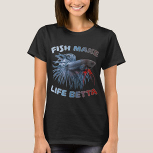 Camiseta Peixes Tornam a Vida Mais Bonita