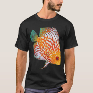 Camiseta Peixes Tropicais Exóticos