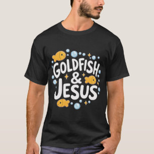 Camiseta Peixinho Dourado E Jesus