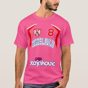 Camiseta Peja Stojakovic Retro Jugoslávia Euro Basbol F