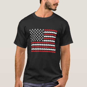 Camiseta Pekingese 4 De Julho - Impressão De Canais De Cães