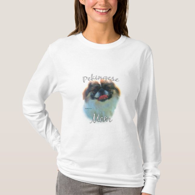 Camiseta Pekingese Mãe 2 (Frente)