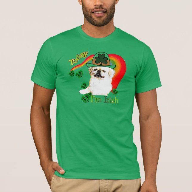 Camiseta Pekingnese St Patricks (Frente)