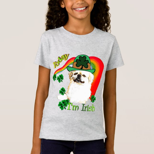 Camiseta Pekingnese St Patricks (Frente)