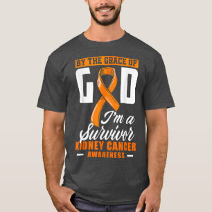 Camiseta Pela Graça Deus, sou um Sobrevivente Câncer de rim