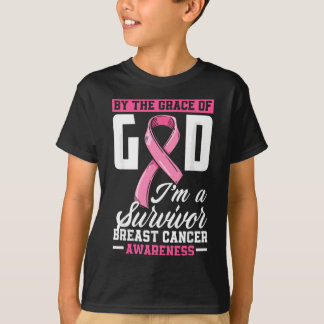 Camiseta Pela Graça Deus, sou um Sobrevivente Cancer Sobrev