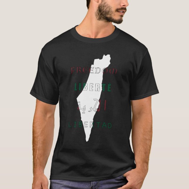 Camiseta pela liberdade (Frente)