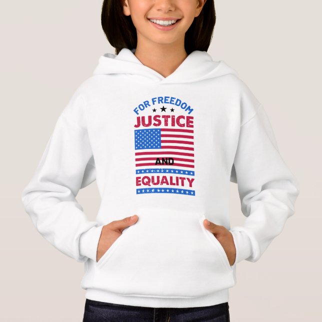 Camiseta Pela Liberdade, Justiça e Igualdade (Frente)