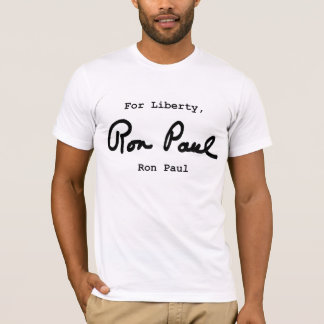Camiseta Pela Liberdade Ron Paul