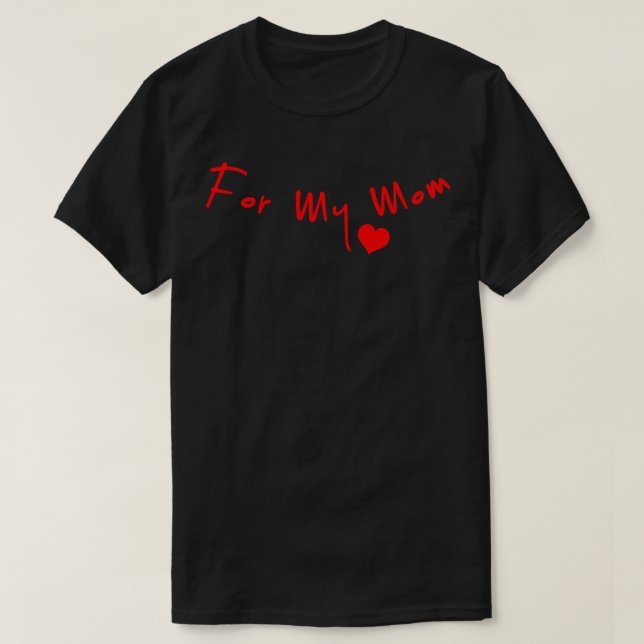 Camiseta Pela minha Mãe (Frente do Design)