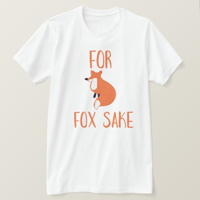 Camiseta Pela Sake da Raposa (Frente do Design)