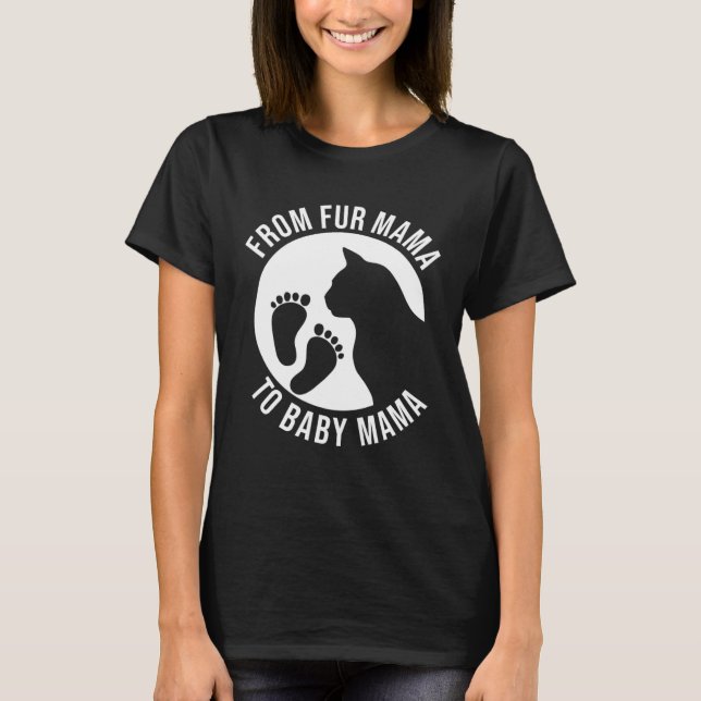 Camiseta Pele Bebê Maternidade Gravidez Cachorro de Anúncio (Frente)