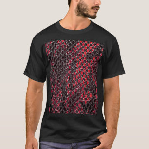 Camiseta Pele de cobra: fundo abstrato.