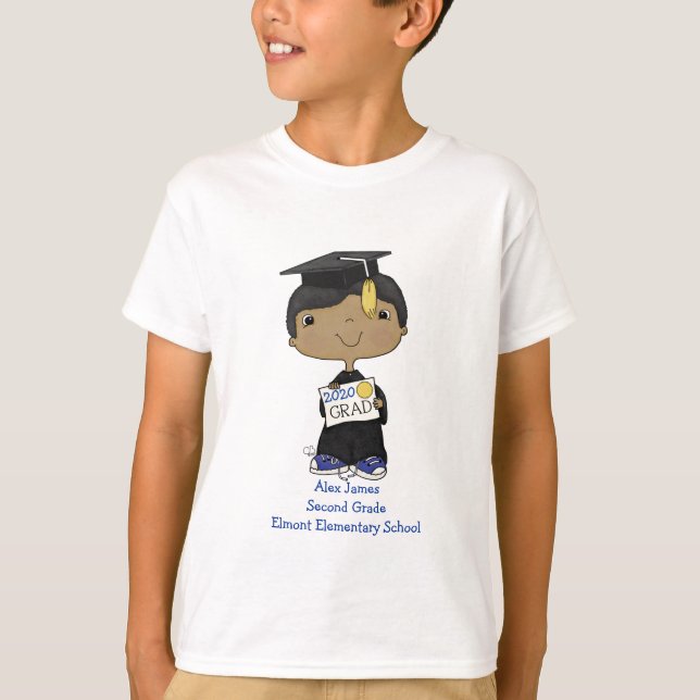 Camiseta Pele Escura Pequeno Formando (Frente)