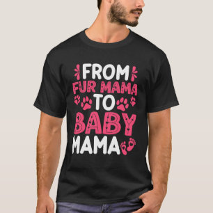 Camiseta Pele Mamãe Bonita Cachorro Mamãe Nova Mãe Mãe
