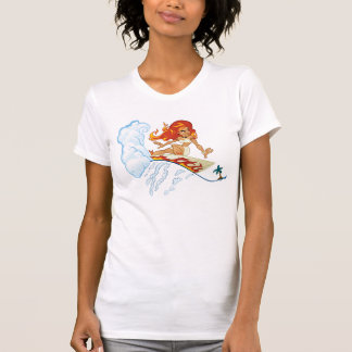 Camiseta Pele surfando