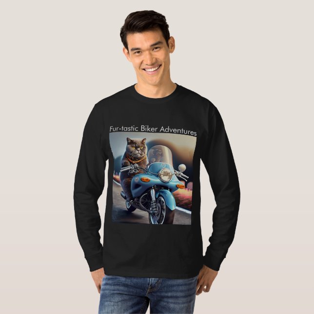 Camiseta Pele-Tástico Aventura Longa Básica (Frente Completa)