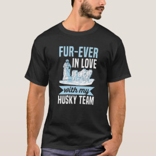 Camiseta Peles amando a minha equipe de roucos Pun para um