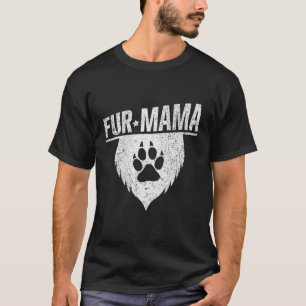 Camiseta Peles com pelo, mãezinha, gráfia, crescendo.