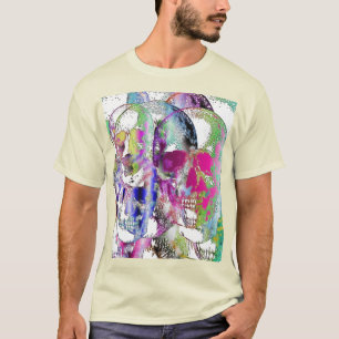 Camiseta Peles de Aquarela