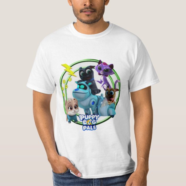 Camiseta Peles de cachorrinhos lindos (Frente)