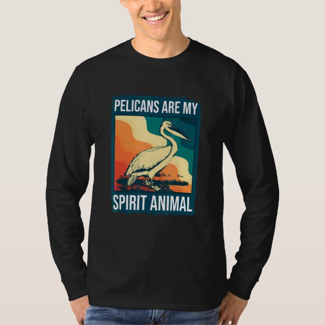 Camiseta Pelican Bird Watcher (Frente)