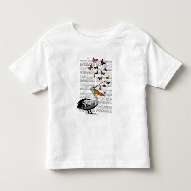 Camiseta Pelican & Butterflies (Frente)