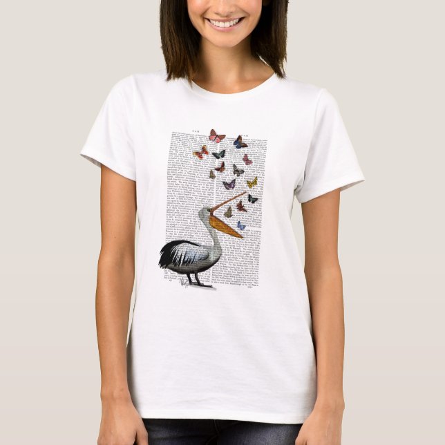 Camiseta Pelican & Butterflies (Frente)
