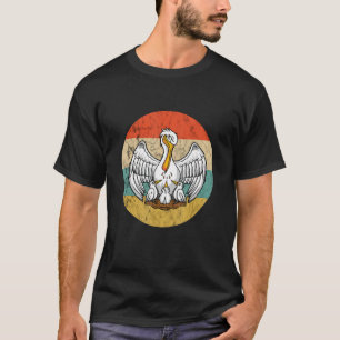 Camiseta Pelican Vintage Retro Pelican Pintinhos Hatch Trop