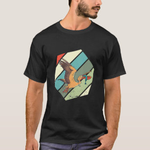 Camiseta Pelicano Animal Retro Vintage Hexa Peixe Pegar Pel
