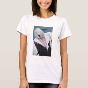 Camiseta Pelicano australiano close up