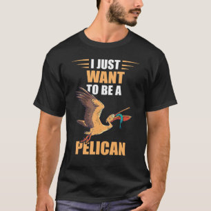 Camiseta Pelicano Eu Só Quero Pássaro Tropical Animal Pelic
