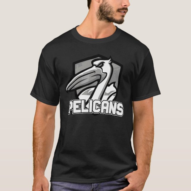 Camiseta Pelicanos Fã Animais Apoiadores da Equipe de Anima (Frente)